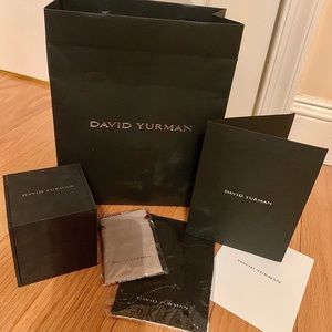 David Yurman Full Bracelet/Ring Packaging